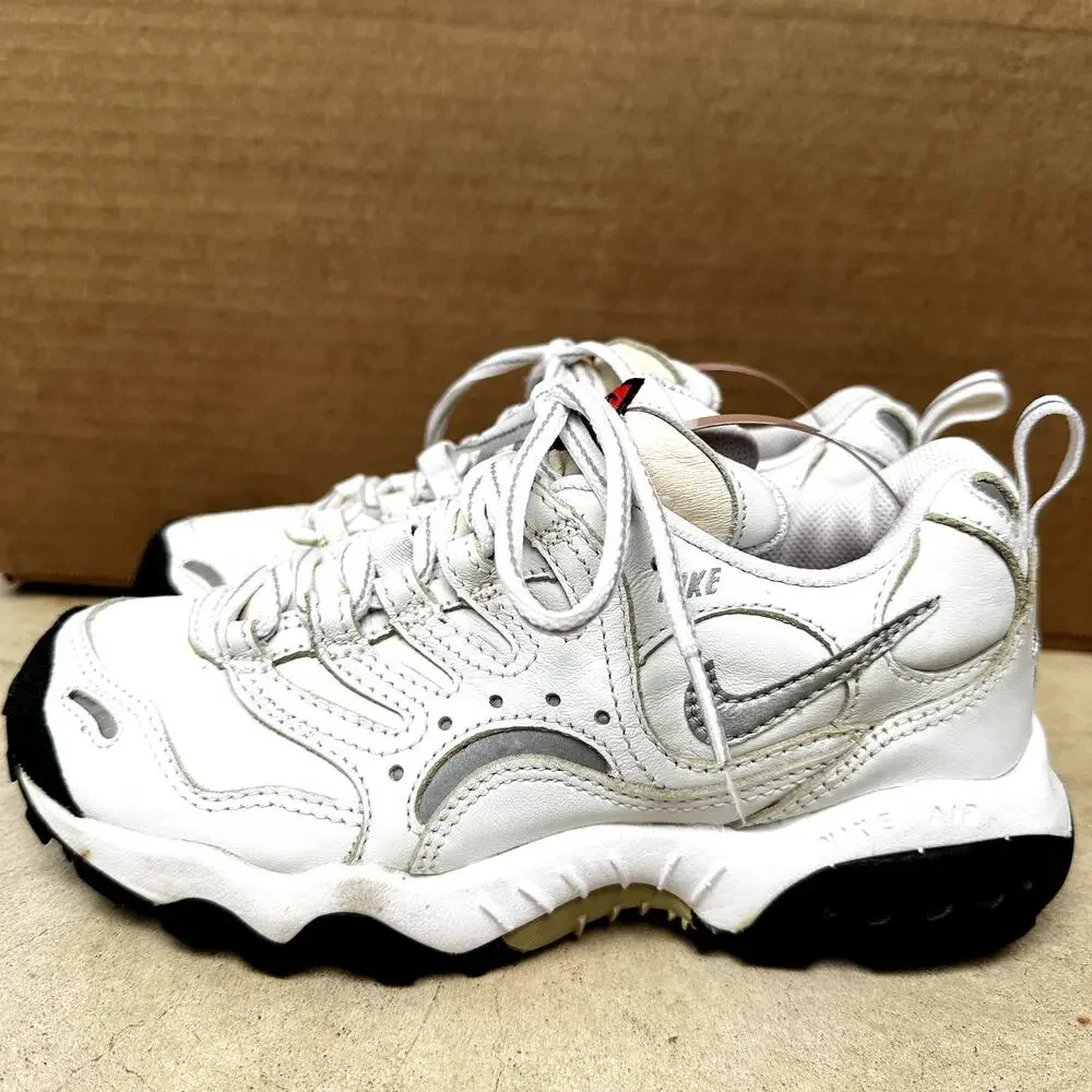 VTG Nike Terra Humara Shoes Sneakers Lace Up Mesh Leather Athletic White 6